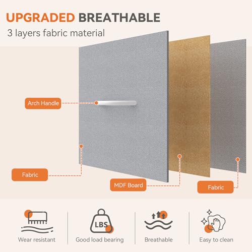 4 Storage Drawer Dresser, Storage Cabinet, Clothes Organizer