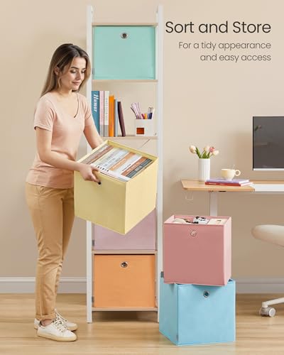 Storage Cubes, Set of 6 Odorless Foldable Storage Boxes