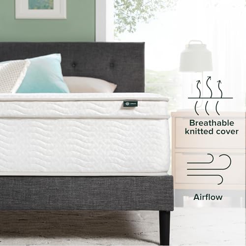 12 Inch Full Foam and Spring Hybrid Mattress, Medium Feel