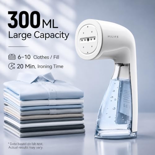 Steamer for Clothes, 1100W Handheld Portable Steamer, 120V Only