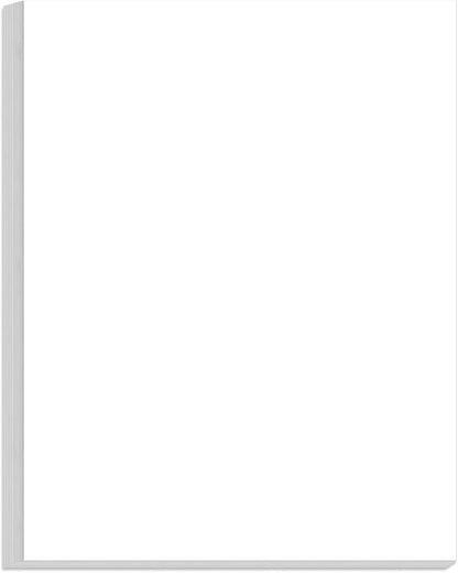 8.5" x 11" Printer Paper - 100 Sheets/200 Pages White Copy Paper, 20 lb Letter Size Papers Printing in Office/School/Home