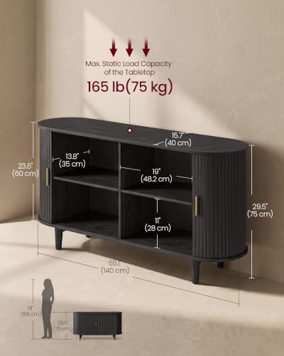 Storage Cabinet, Sideboard with Adjustable Shelves