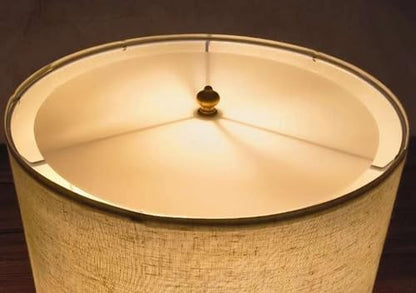 Round Lampshade Diffuser, 7.5" Diameter with 3/8" Center Hole Diffuser Lamp Shade for Drum Style Lampshades Pendants Softening Light, Frosted White Acrylic, Fits 8-8.5" Openings