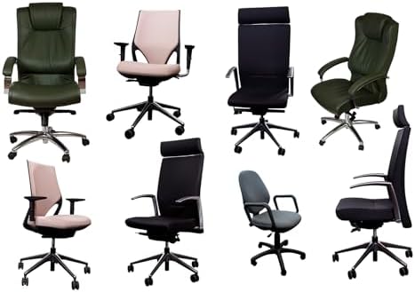 uxcell 4pcs Office Chair Arm Covers, Office Chair Armrest Covers Stretchable Computer Chair Arm Covers Protectors for Office Gaming Chair, White