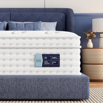 12 Inch Firm Full Hybrid Mattress in a Box
