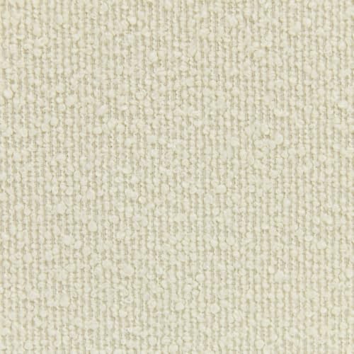 Boucle Queen Bed Frame, 51.2" Wingback Headboard, Beige