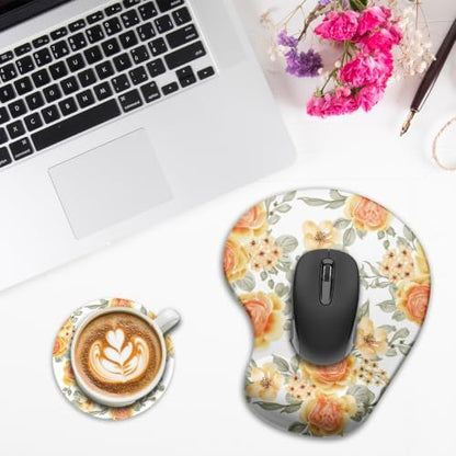 iRudyard Rubber Coasters Mouse Pad, 2Pcs