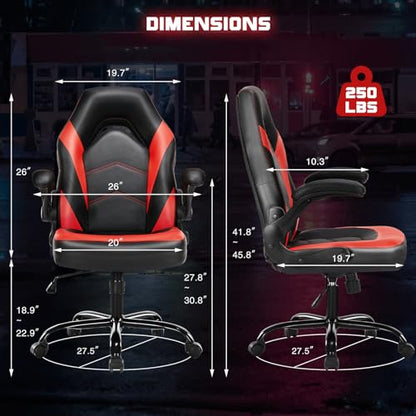 Video Game Chair, Ergonomic Computer Desk Chair, Lumbar Support