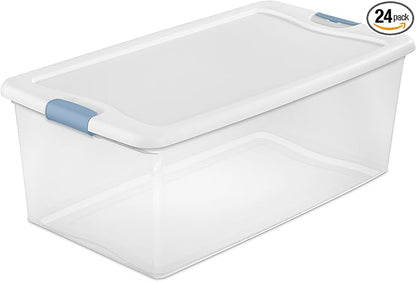 Sterilite 24-Pack Latching Box