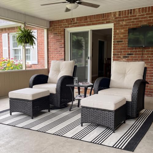 5 Pieces Outdoor Patio Furniture Set