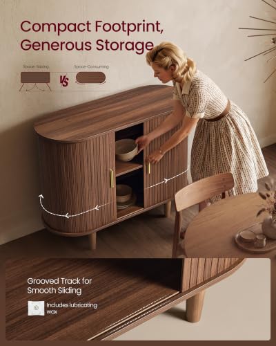 Storage Cabinet, Sideboard with Adjustable Shelves