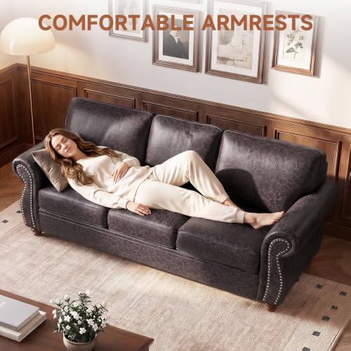 2 Pieces Modular Loveseat Couch & 3-Seat Sofa Set for Living Room
