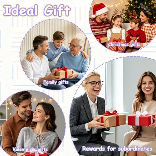 2 PCS Keyboard Fidget Toy, Double Layer Keycap Keyboard Fidget Keychain 4-in-1 Keyboard Decompression Button Finger Clicker Toys, Portable Tactile Button Sensory Toys Stress Relief Gifts(PurpleYellow