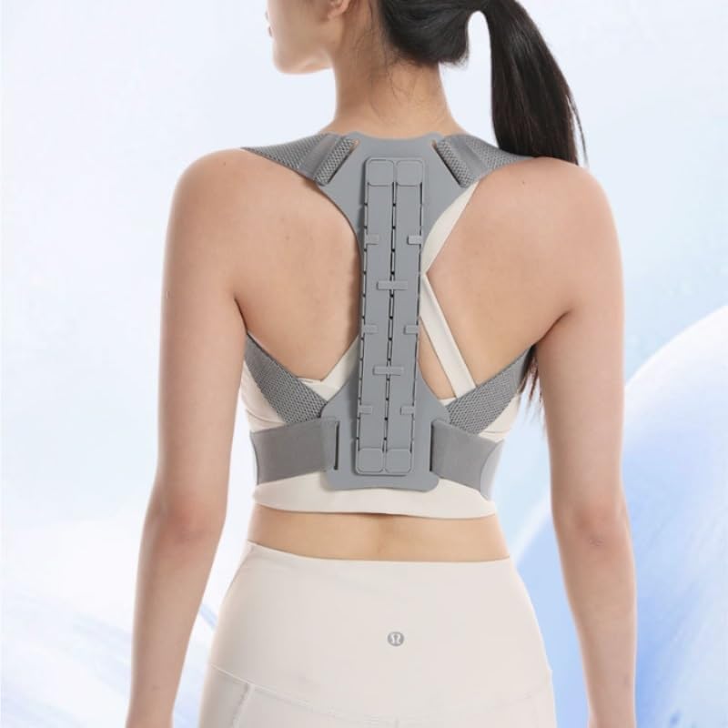 Office Straight Back Sitting Posture Device with Shoulder Opening for Men Women Daily Correction Band Daily Posture Correction