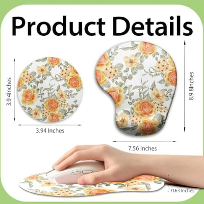 iRudyard Rubber Coasters Mouse Pad, 2Pcs