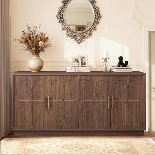 66.5" Sideboard Buffet Cabinet with Storage, Modern Credenza
