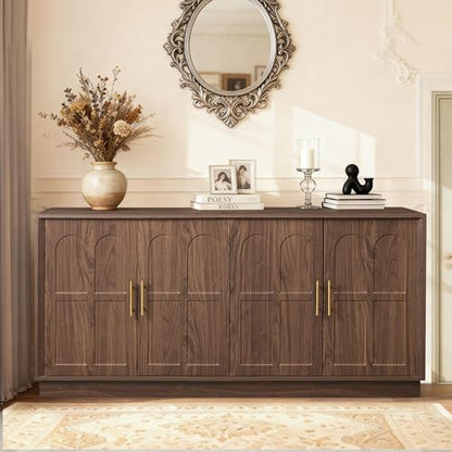 66.5" Sideboard Buffet Cabinet with Storage, Modern Credenza