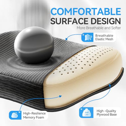 Ergonomic Office Chair, Mesh Home Office Desk Chairs with 3D Headrest