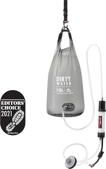 MSR Guardian Gravity Water Purifer for Backcountry Use, Global Travel, and Emergency Preparedness