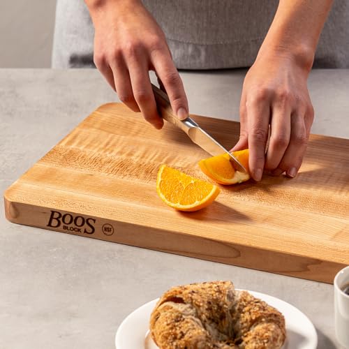 John Boos Chop-N-Slice Series Rectangular Maple Cutting Board