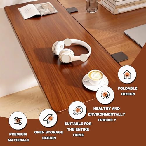 Brass,50 * 25,Ergonomics Desk Extender Tray, Clamp on Table Mount Arm Wrist Rest Shelf, Keyboard Drawer Tray, Computer Armrest Table Stand, 90° Foldable Computer Arm Rest for Desk