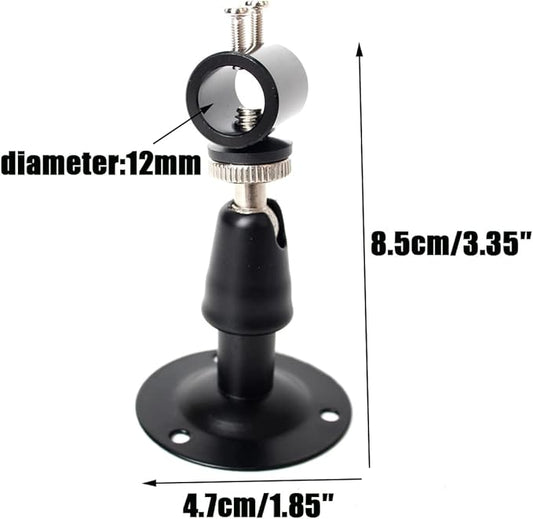 Laser Module Fixing Bracket with Cooling Function - 360-Degree Adjustable Positioning - 12mm (1 Pack)