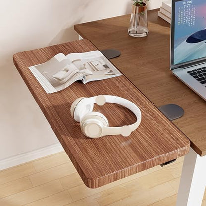 Brass,50 * 25,Ergonomics Desk Extender Tray, Clamp on Table Mount Arm Wrist Rest Shelf, Keyboard Drawer Tray, Computer Armrest Table Stand, 90° Foldable Computer Arm Rest for Desk