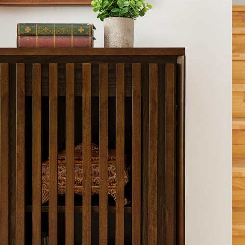 39" Mid Century Modern Sideboard Cabinet, Buffet Cabinet w/Storage