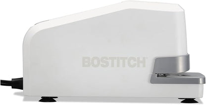 Bostitch Office Impulse 30 Sheet Electric Stapler - Heavy Duty, No-Jam, White (02011)