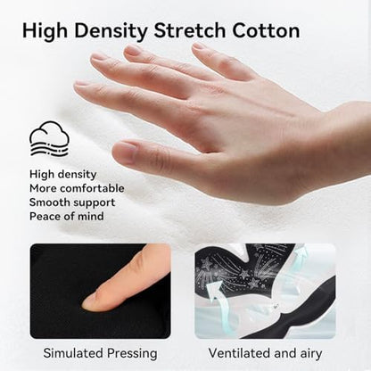BKT Ergonomic Seat Cushion - Lumbar Support Pillow for Office Chair & Floor