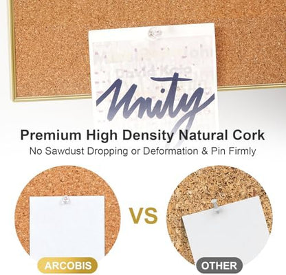 ARCOBIS Cork Board White Board Combo