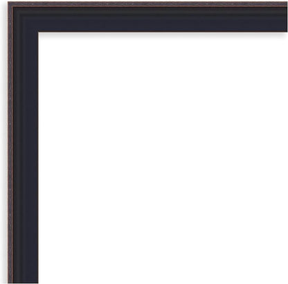 Amanti Art Black Framed Magnetic Board 19x19 Small Vision Board for use with Magnets, 100% Metal Sheet to Display Items as Office Decor or for Home Organization in mudroom, Kitchen or Kids Room