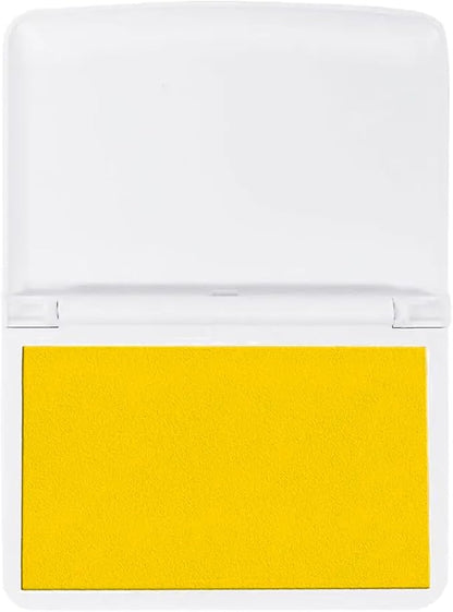 COLOP Make Series, Ink Stamp Pads, with Non-Toxic Premium Ink, Water-Based Acid-Free (Sunny Yellow- Small)