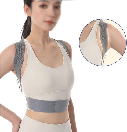 Office Straight Back Sitting Posture Device with Shoulder Opening for Men Women Daily Correction Band Daily Posture Correction