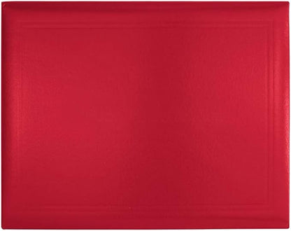 GraduationMall 8.5"x11" Smooth Padded Diploma Cover Certificate Holder Red,1-Pack