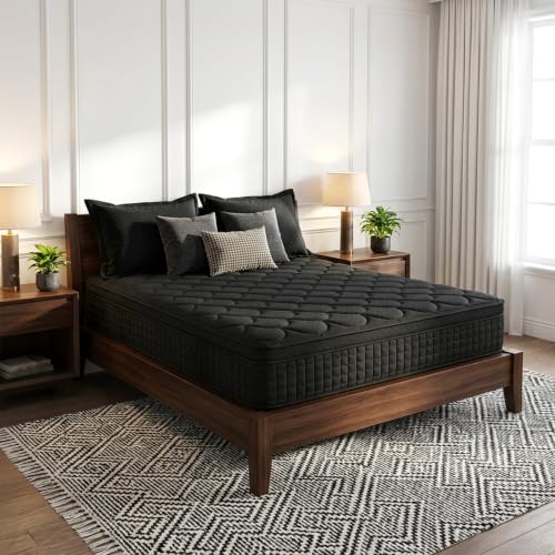 10 Inch King Size Mattress, Hybrid Memory Foam Mattress