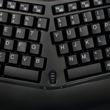 Adesso WKB-1150CB Tru-Form Wireless Ergonomic Mini Keyboard & Mouse Combo