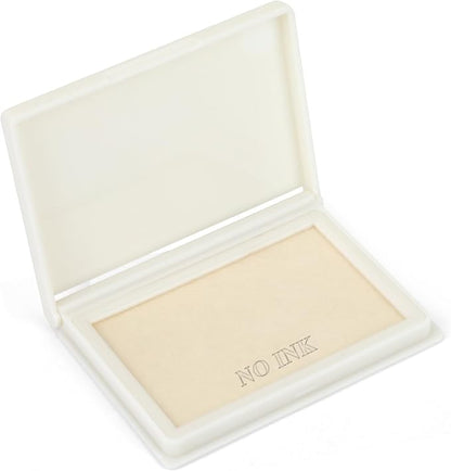 Dry Stamp Pad, 4 x 2.5 Inch Premium Quality Ink Pad for Stamps, All-Purpose Felt Pad for Office and Crafting, Works with Rubber and Clear Stamps