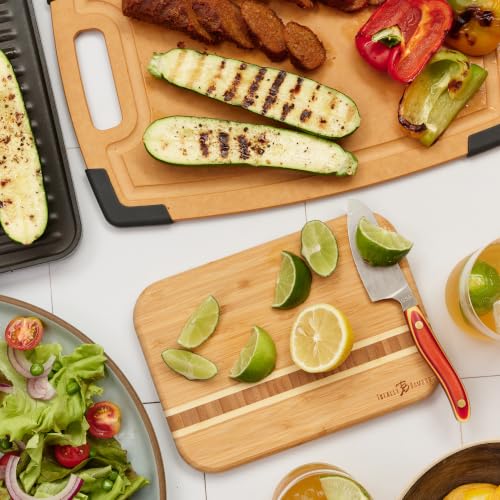 Barbados Small Bamboo Cutting Board, 9 x 6.5 Inches