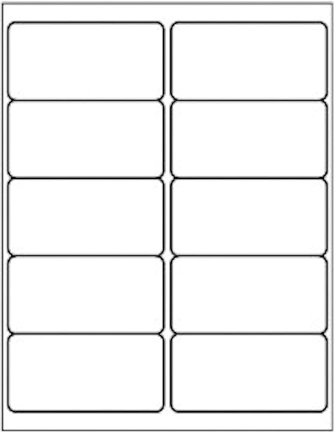 BESTEASY 10-UP Address Labels,/Address Mailing Labels 2000 Sheets Shipping Sticker Labels Compatible Laser/Ink Jet Shipping Labels(20000 Labels)