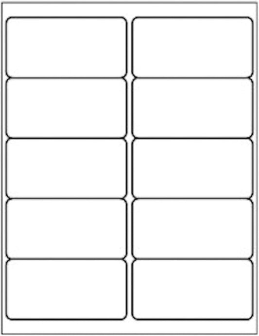 BESTEASY 10-UP Address Labels,/Address Mailing Labels 2000 Sheets Shipping Sticker Labels Compatible Laser/Ink Jet Shipping Labels(20000 Labels)
