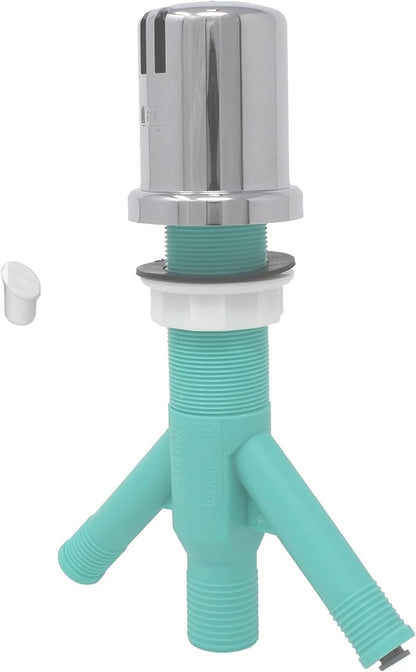 Dual Air Gap for Dishwasher and Tankless Reverse Osmosis Filter with Extra Long Thread (AG200-007 AMERIGAP)