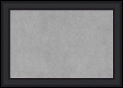 Amanti Art Black Framed Magnetic Board 15x21 Small Vision Board for use with Magnets, 100% Metal Sheet to Display Items as Office Decor or for Home Organization in mudroom, Kitchen or Kids Room