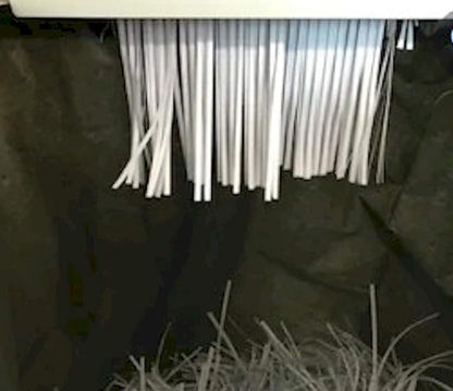 125 SHREDDER BAGS, for SMALL SHREDDERS, Quality 9.5 Gallon Size, Fits Most 6 & 7 Gallon Size Shredders, 1 Roll of 125 Bags