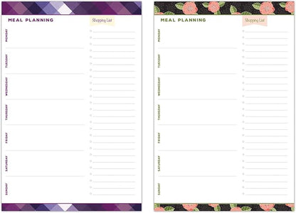 Meal Planning Pad 6"x9", 80 Sheets Per Pad