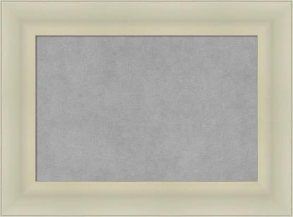 Amanti Art Silver Framed Magnetic Board 17x23 Small Vision Board for use with Magnets, 100% Metal Sheet to Display Items as Office Decor or for Home Organization in mudroom, Kitchen or Kids Room