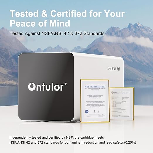 Ontulor Reverse Osmosis Water Filter, 6-in-1, S3OP-U2-RO-Filter