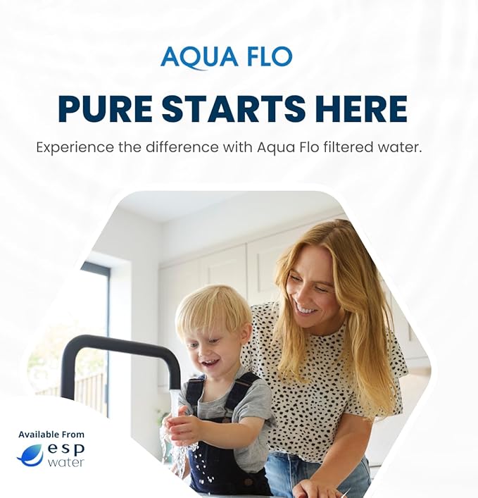Aqua Flo 41407008 Quick Change RO Membrane – 75 GPD TFC Filter for Aqua Flo Platinum QCRO 4-Stage Systems – Reduces TDS, Easy Twist-Lock Installation