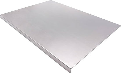 BILLAMB Stainless Steel Cutting Boards for The Kitchen, Suitable for Meat, Fruits, Vegetables, Bread, and Baking Large-sized Cutting Boards (80 x 50cm/31.5 x 19.7 in)