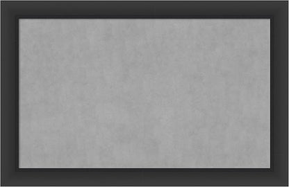 Amanti Art Black Framed Magnetic Board 29x45 Large Vision Board for use with Magnets, 100% Metal Sheet to Display Items as Office Decor or for Home Organization in mudroom, Kitchen or Kids Room